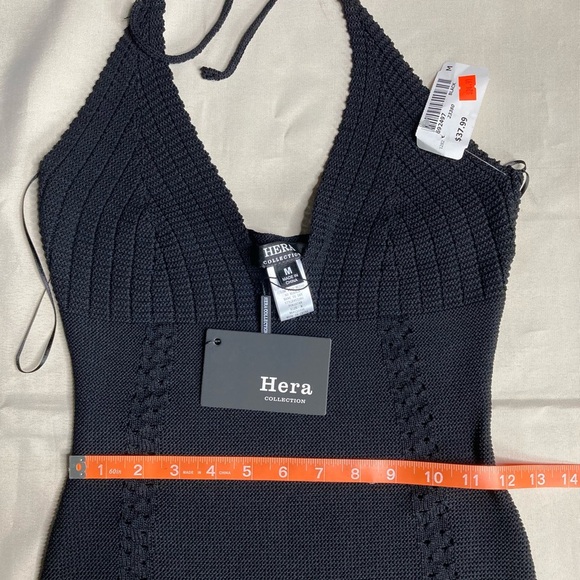 NEW Hera Collection Black Halter Romper - Picture 14 of 16